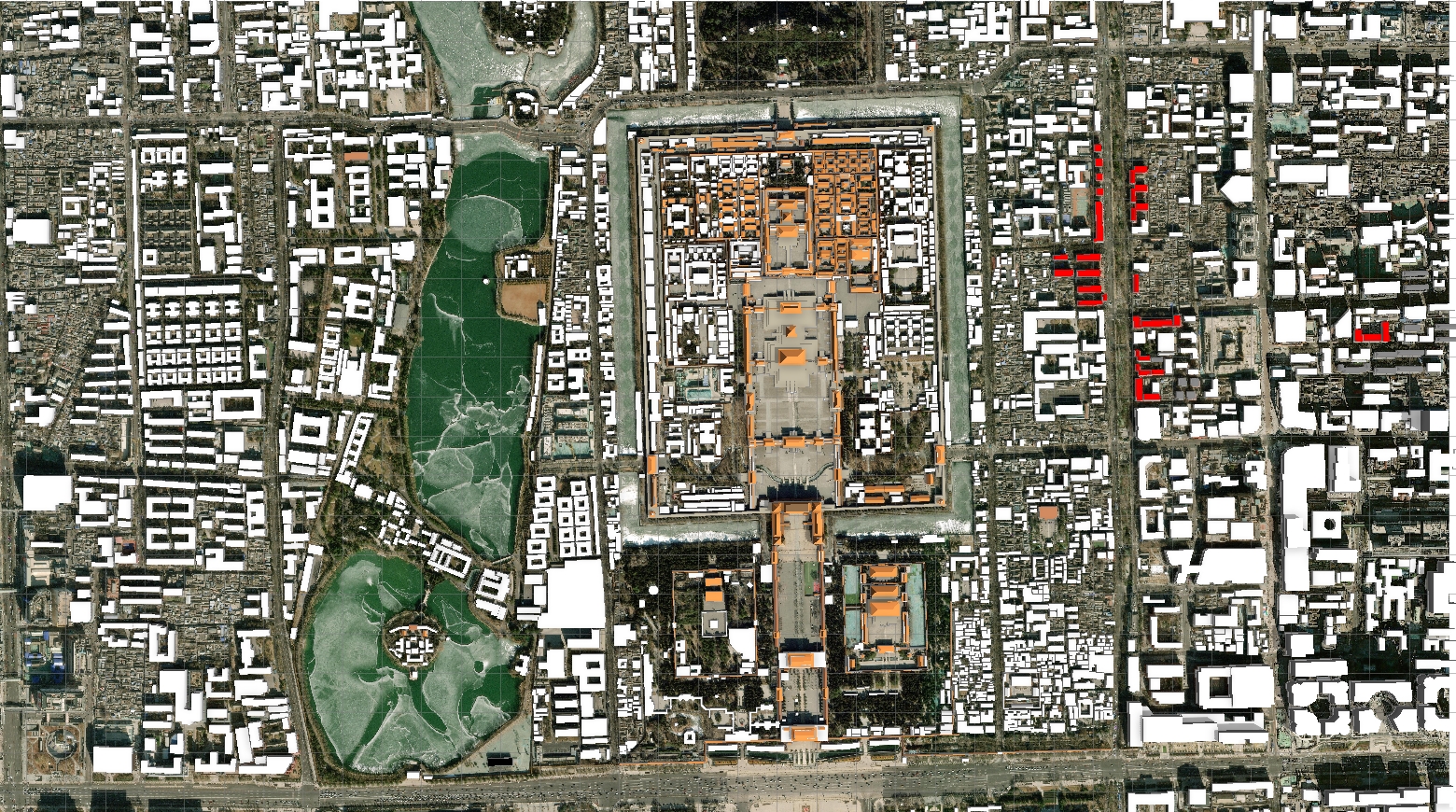 地理信息数据生成城市模型-CGA算法社区