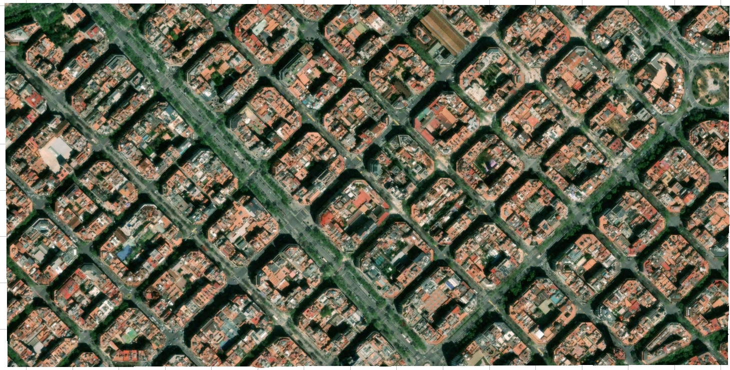 我需要巴塞罗那城市风格场景模型（付费）-城市规划与建筑设计生成式人工智能